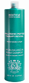 Bouticle, Увлажняющий шампунь для поврежденных волос Atelier Hair «Hyaluronic Peptide Therapy Revival Hydra Balance & Repair Shampoo», 1000 мл